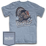 Old Dixie Longbeard T-Shirt - Saltwater Boys Tees Fieldstone