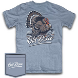 Old Dixie Longbeard T-Shirt - Saltwater Boys Tees Fieldstone