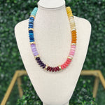 Over the Rainbow Stone Necklace Necklaces Sugar Babies Children's Boutique/Meg's Shoppe