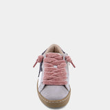 Paula Mini - Pewter Glitter Girls Shoes Shu Shop