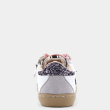 Paula Mini - Pewter Glitter Girls Shoes Shu Shop