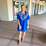 Everly Embroidered Dress