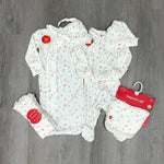 Pink Little Bitty Pretty One Gown + Hat Baby Sleepwear Magnetic Me