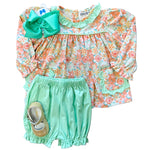 Retro Daisy Bloomers Set Girls Sets Ishtex