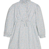 Ruffled Shirt Dress - Waterbury Floral Girls Occasion Dresses Little English