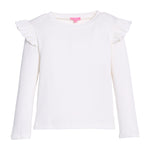Sadie Tee - Ivory Girls Tops + Tees Bisby