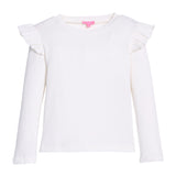 Sadie Tee - Ivory Girls Tops + Tees Bisby