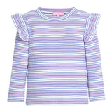 Sadie Top - Concord Stripe Girls Tops + Tees Bisby