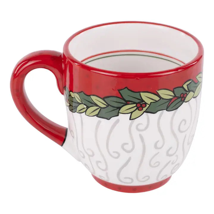 Santa Merry Christmas Mug Seasonal Glory Haus
