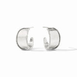 Savoy Hoop - Silver - XS