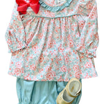 Shallot Rose Bloomers Set Girls Sets Ishtex