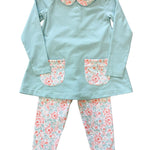 Shallot Rose Tunic Set Girls Sets Ishtex