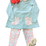 Shallot Rose Tunic Set Girls Sets Ishtex