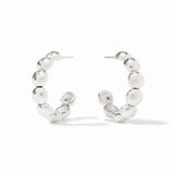 Solara Nova Hoop - Silver - Medium