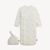 Star Signs Blue Modal Gown & Hat Set