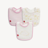 Star Signs Pink Modal 3-Pack Bib