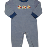 Boys Turkey Lurkey Romper Boys Bubbles + Rompers Three Sisters
