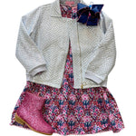 Positano Dress - Foxcroft Winter Floral Girls Play Dresses Bisby