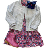 Positano Dress - Foxcroft Winter Floral Girls Play Dresses Bisby