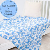 A Peony For Your Thoughts Baby Muslin Swaddle Blanket Baby Accessories LollyBanks