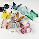 Butterfly Claw Clip - Dark Pink Hair Accessories TheDivaSoap