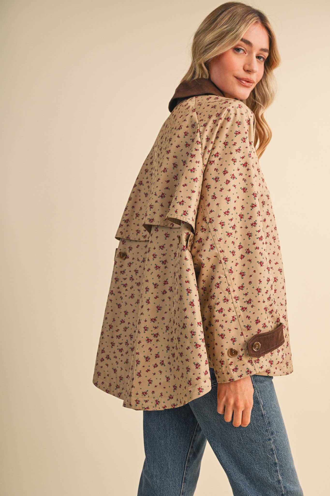 Heritage Floral Swing Jacket Outerwear &MERCI