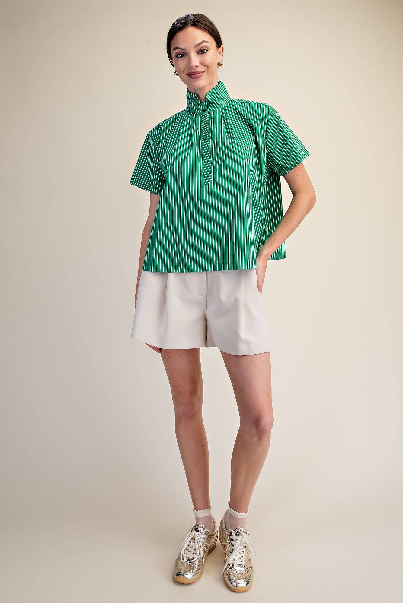 Clover Club Top Tops Glam