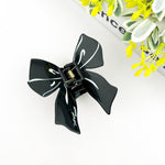Elegant Bow Claw Clip: Black Hair Accessories TheDivaSoap