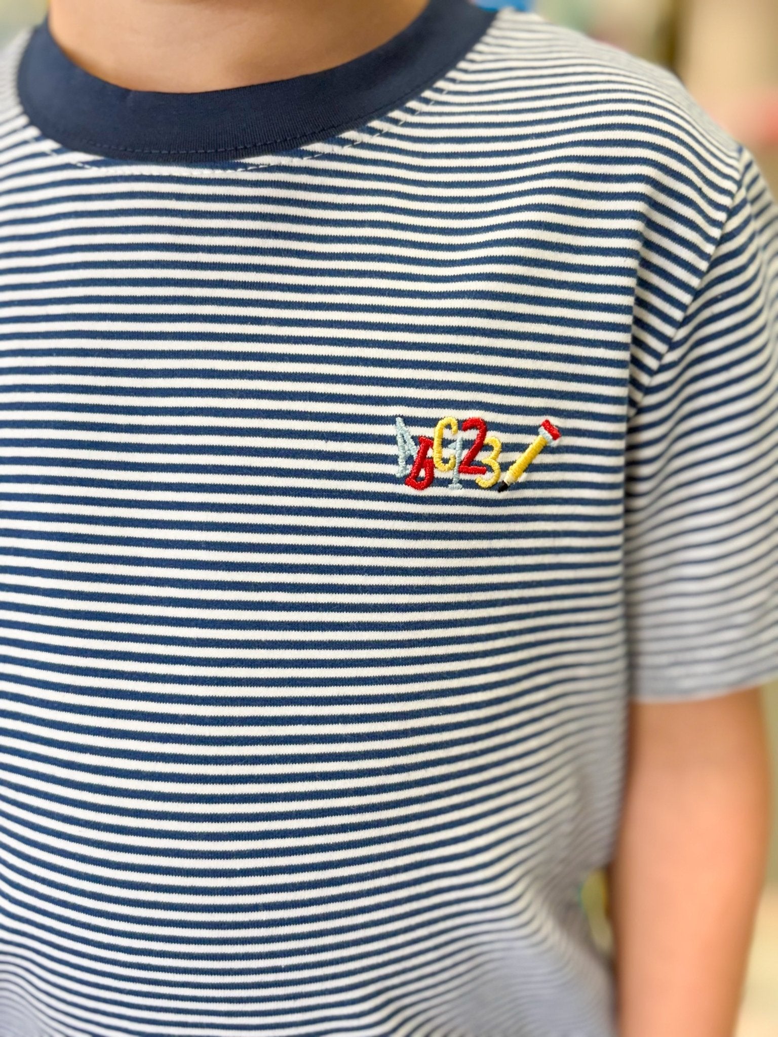 ABC 123 Beau Basic Tee - Sugar Babies Children's Boutique/Meg's Shoppe