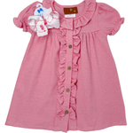 Abigail S/S Dress - Pink Girls Play Dresses Millie Jay