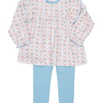 Abree Birthday Bouquet Legging Set Girls Sets The Oaks Apparel Company