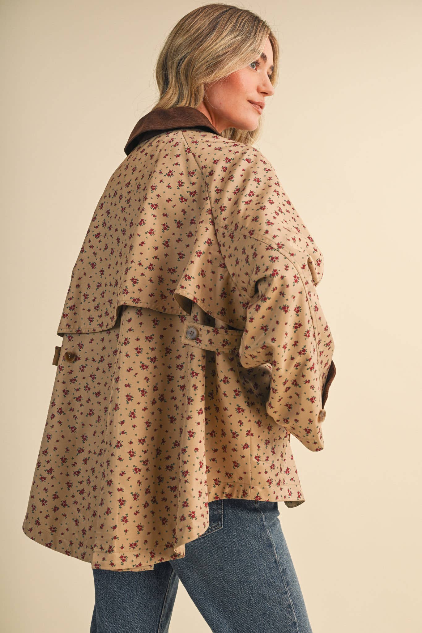 Heritage Floral Swing Jacket Outerwear &MERCI