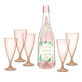 Acrylic Champagne Bottle Set - Cheers - Sugar Babies Children's Boutique/Meg's Shoppe