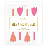 Acrylic Stir Sticks - Tulips - Sugar Babies Children's Boutique/Meg's Shoppe