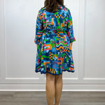 Adelyn Dress- Blue Turq Long Dresses Briton Court