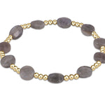 Admire Gold 3mm Bead Bracelet - Labradorite Bracelets enewton