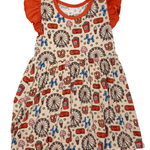 Admit One A/S Twirl Girls Play Dresses Twinkling Star