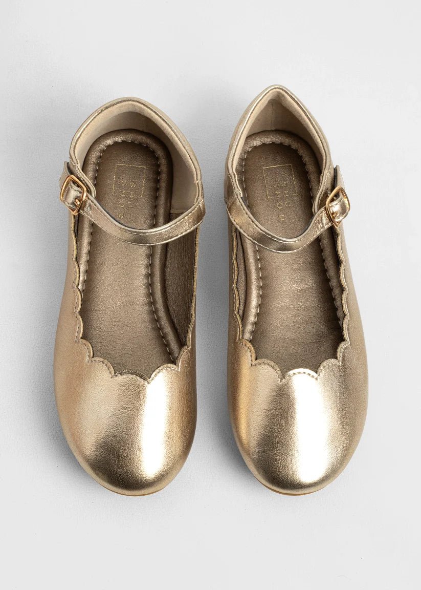Agatha Mini - Lt. Gold - Sugar Babies Children's Boutique/Meg's Shoppe
