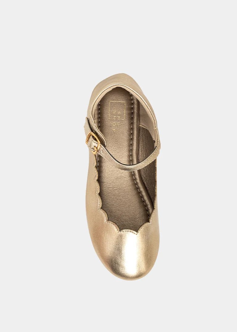 Agatha Mini - Lt. Gold - Sugar Babies Children's Boutique/Meg's Shoppe