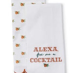Alexa Kitchen Dish Towel Set - Assorted Kitchen + Entertaining Two's Company Cocktail