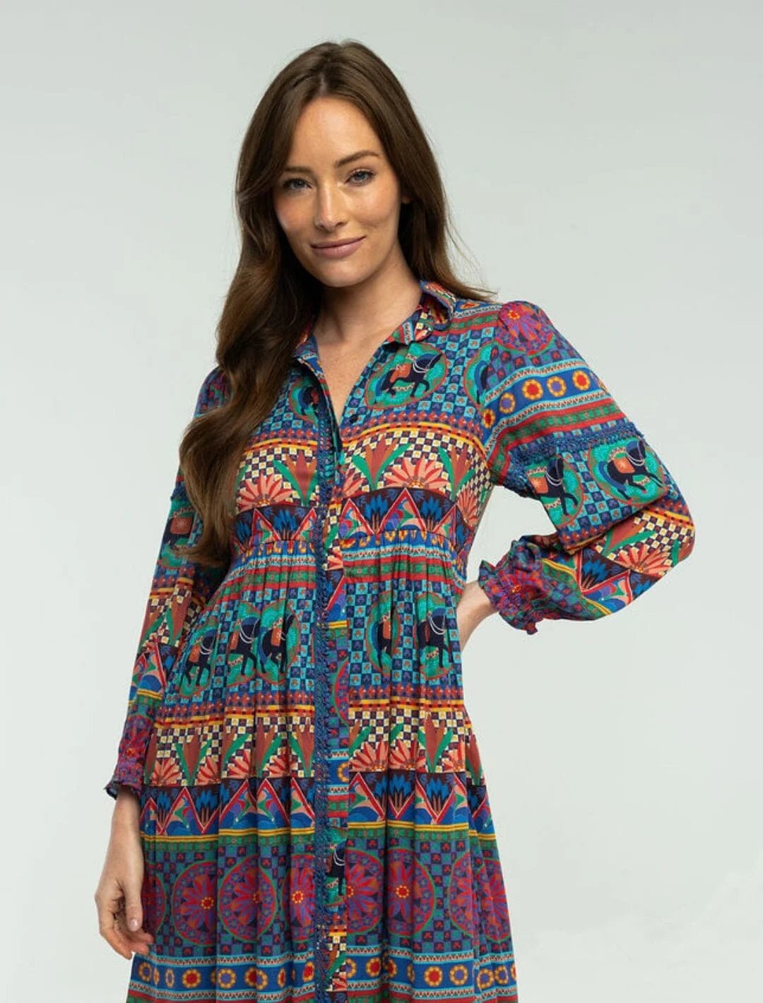 Alexi Dress - Burgundy Rose Long Dresses Briton Court