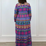 Alexi Dress - Burgundy Rose Long Dresses Briton Court