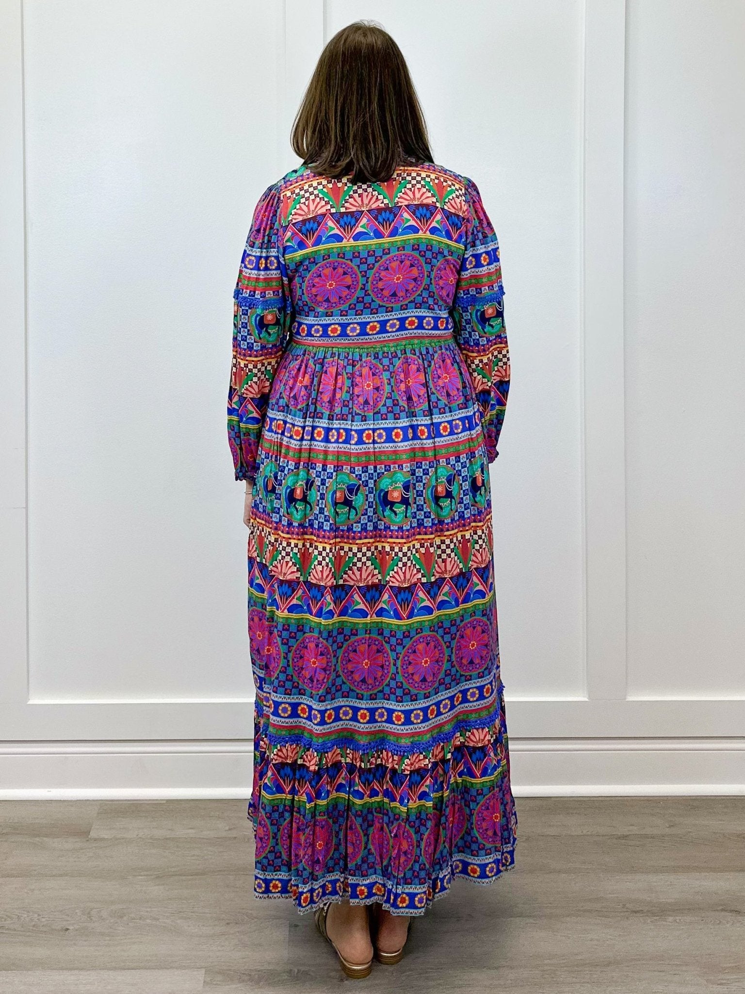 Alexi Dress - Burgundy Rose Long Dresses Briton Court