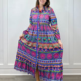 Alexi Dress - Burgundy Rose Long Dresses Briton Court