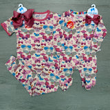 All A-Flutter Modal Footie w/ Ruffle Baby Sleepwear Magnetic Me