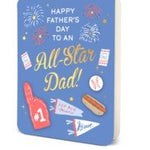 All Star Dad Deluxe Greeting Card Paper Goods Studio Oh!