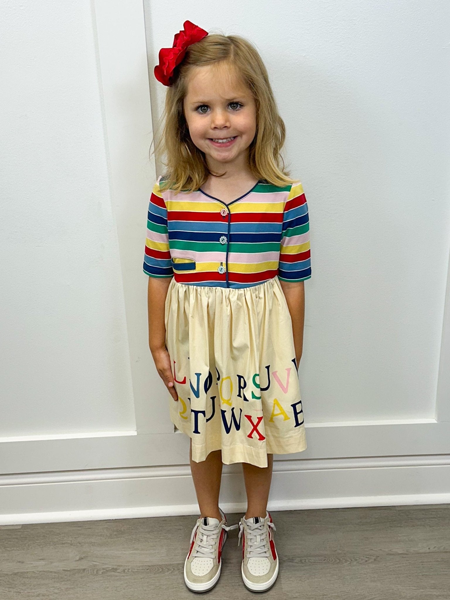 Alphabet Road Dress