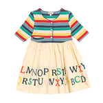 Alphabet Road Dress Girls Play Dresses Finding Foxtale