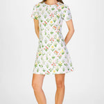 Alva Dress - Garden Lattice Short Dresses Duffield Lane