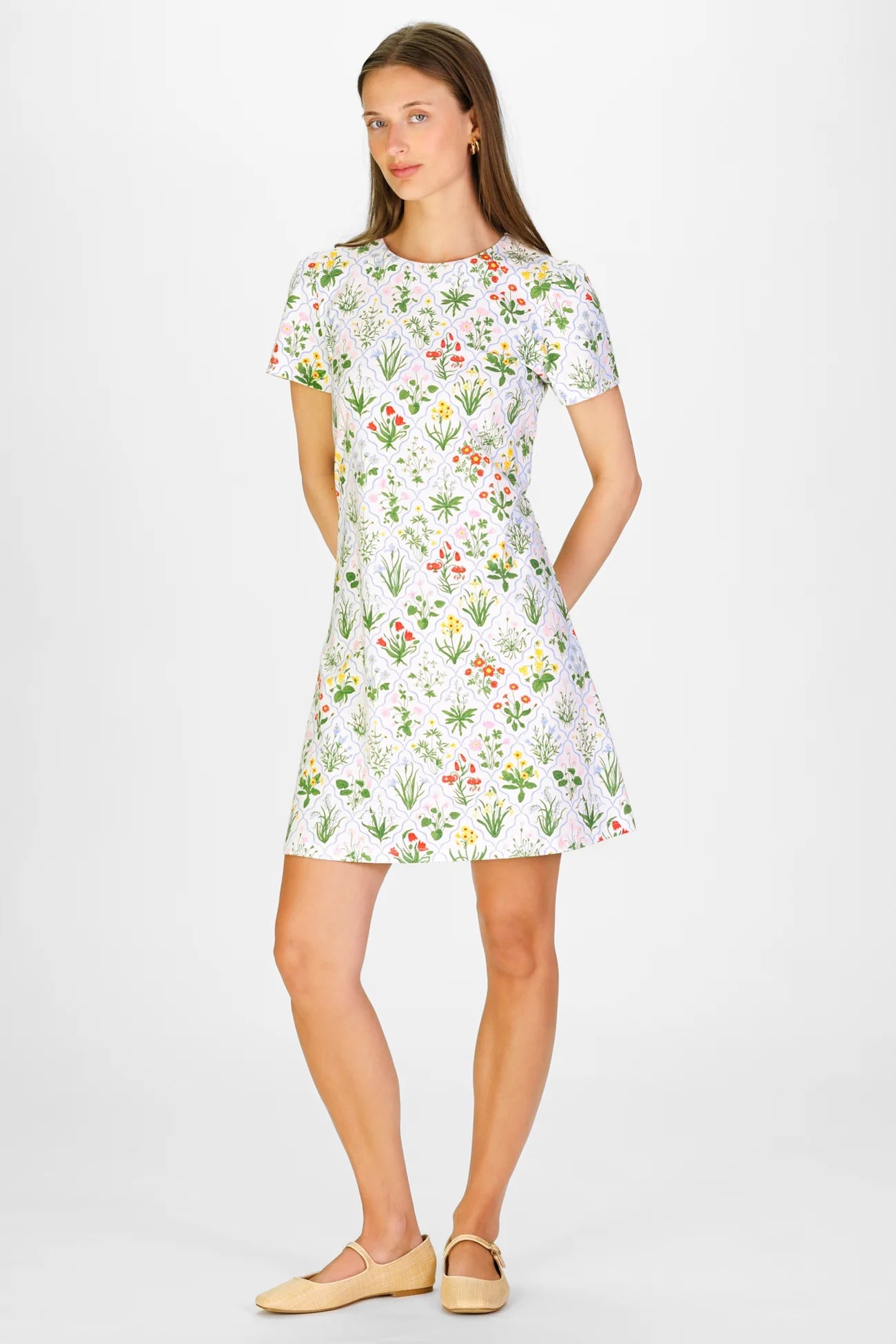 Alva Dress - Garden Lattice
